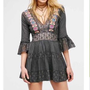 Free People Antiquity Mini Dress